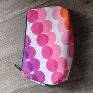 Clinique x Kapitza Pink and Purple Cosmetic Bag